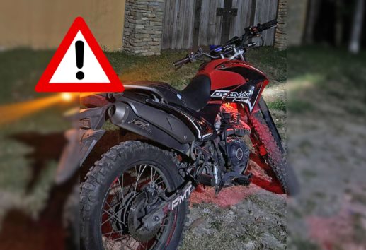¡Frente a una vivienda! roban motocicleta en Misantla