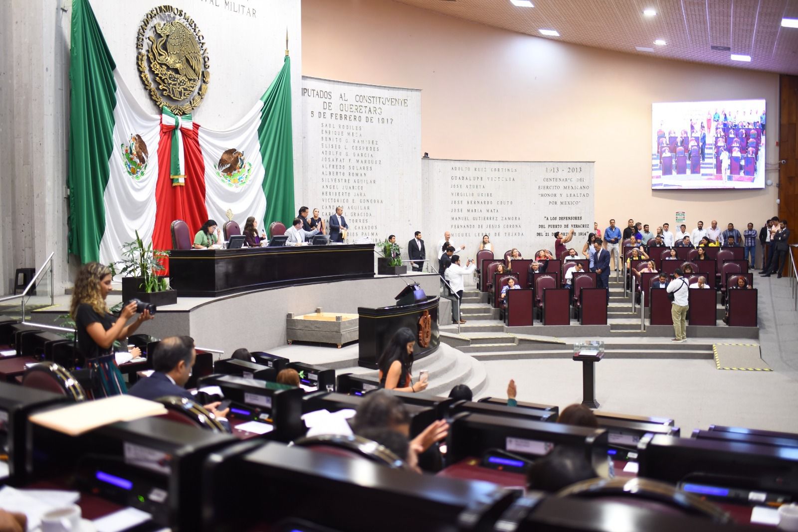 Avala Congreso reformas propuestas por la gobernadora de Veracruz