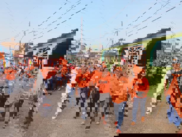 Elecciones 2025: candidatos a la alcaldía de Nanchital continúan realizando recorridos por el municipio