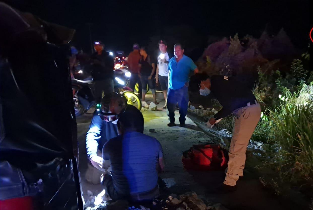 Camioneta de candidata de Morena involucrada en accidente en Texistepec, ¡hay lesionados!