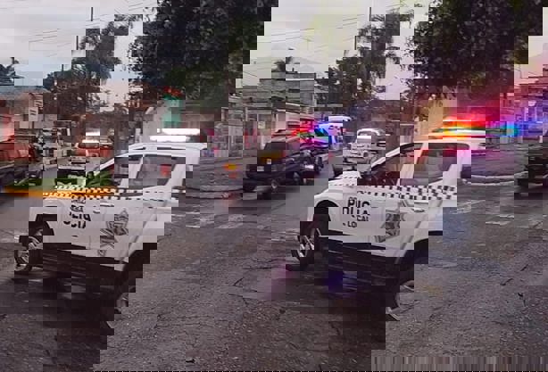 Se registra fuerte accidente en colonia de Orizaba