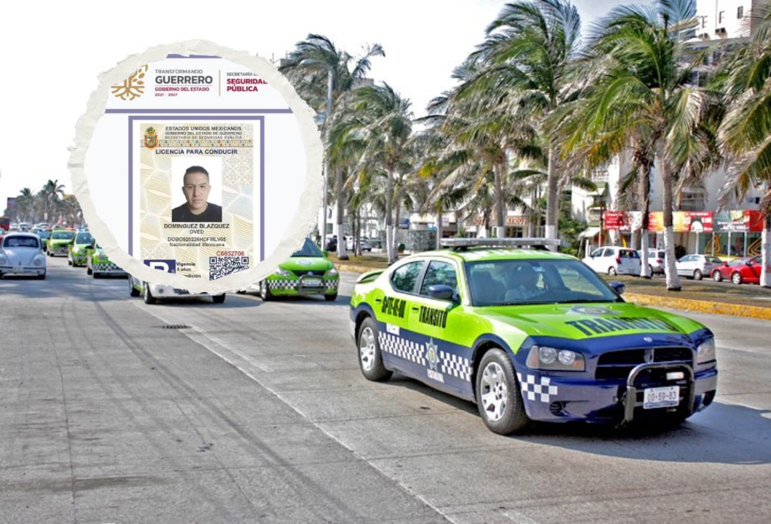 ¿Es ilegal en Veracruz portar licencia de conducir de Guerrero?