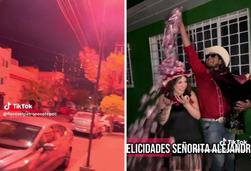 Quedó en VIDEO; flores del patrón dejan sin luz a toda una colonia