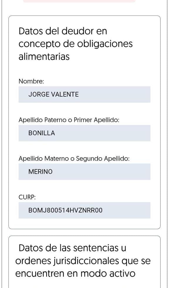 Desaparece nombre de candidato a la alcaldía de Perote del Registro de Deudores Alimentarios