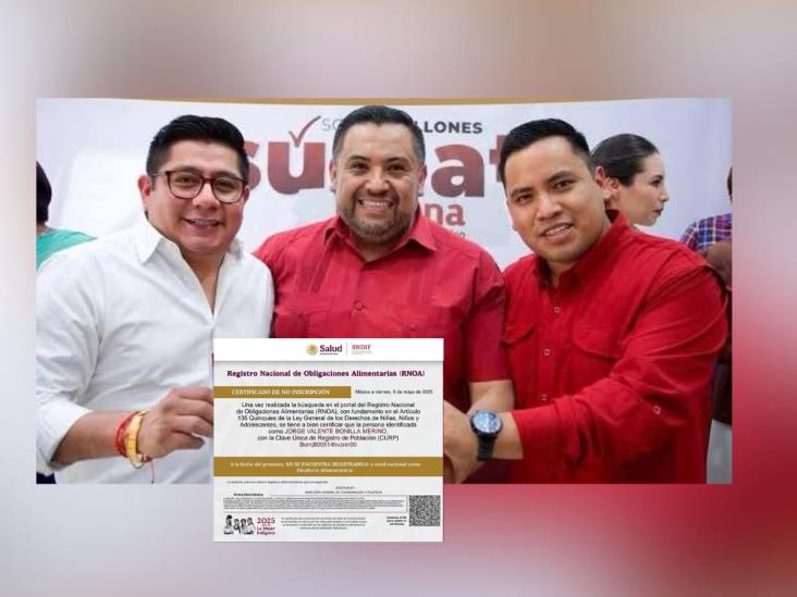 Desaparece nombre de candidato a la alcaldía de Perote del Registro de Deudores Alimentarios