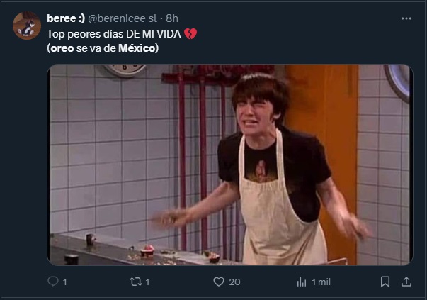 Galletas Oreo se van de México; los mejores MEMES que ha dejado esta noticia