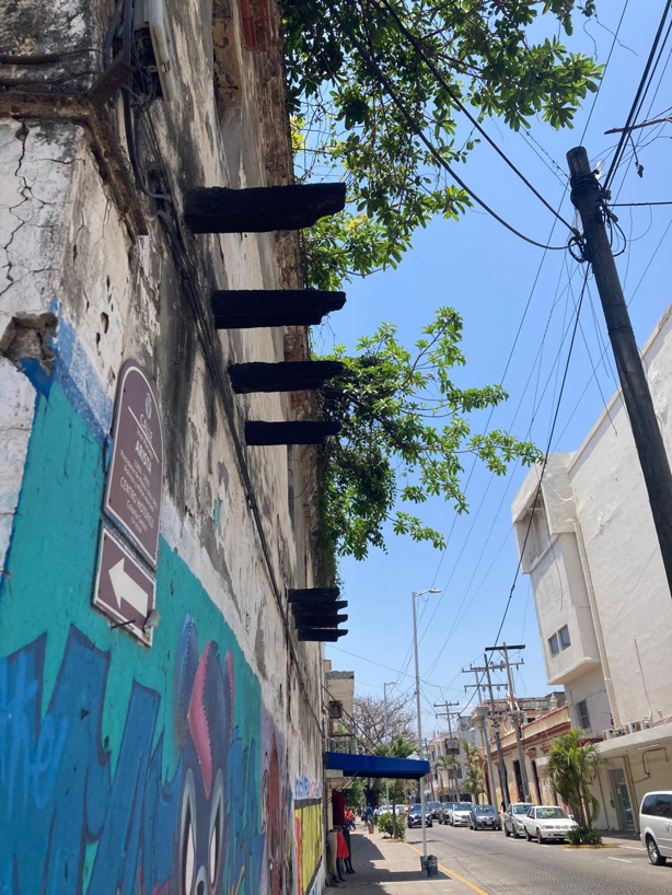 Piden atender edificio dañado en el centro de Veracruz; podría colapsar parte del techo