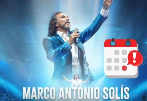 Marco Antonio Solís pospone concierto en Veracruz, esta es la nueva fecha