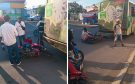 Motociclista cocha contra camión urbano Lomas 4; tenía cuatro días con su unidad nueva