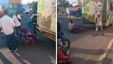 Motociclista cocha contra camión urbano Lomas 4; tenía cuatro días con su unidad nueva