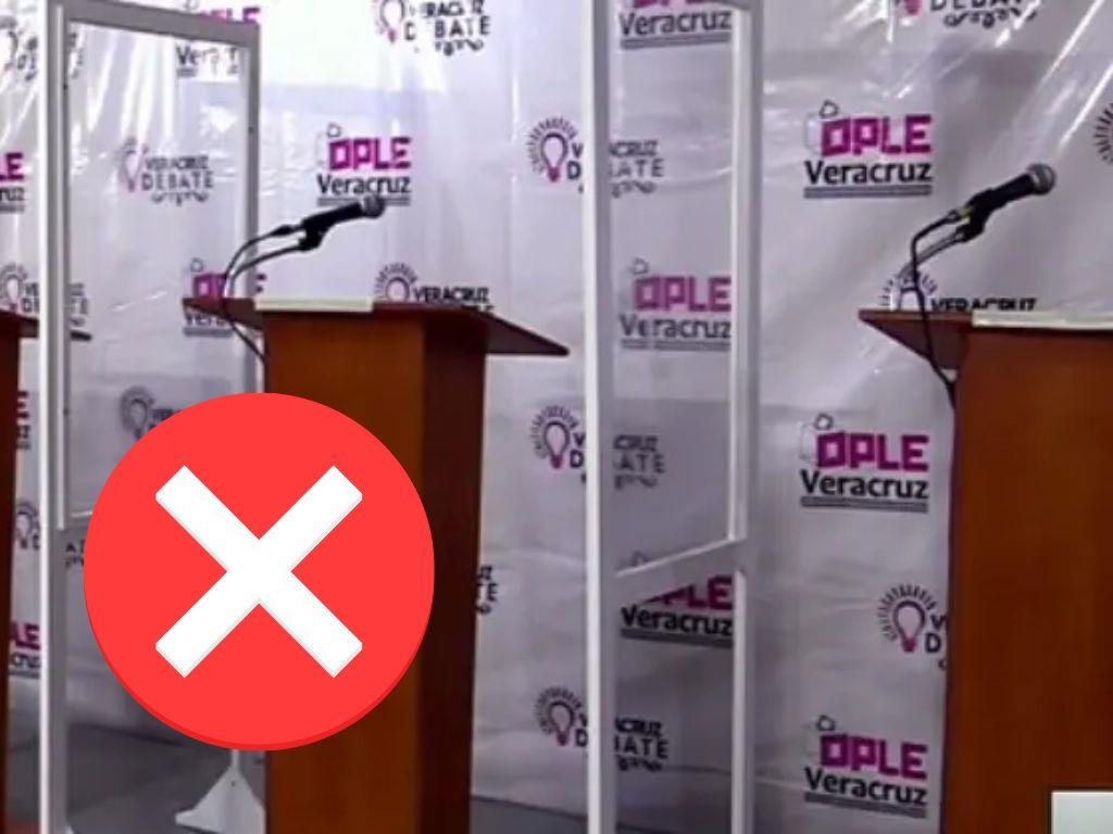Cancelan debate de candidatos a alcaldía en Jesús Carranza, solo un aspirante aceptó