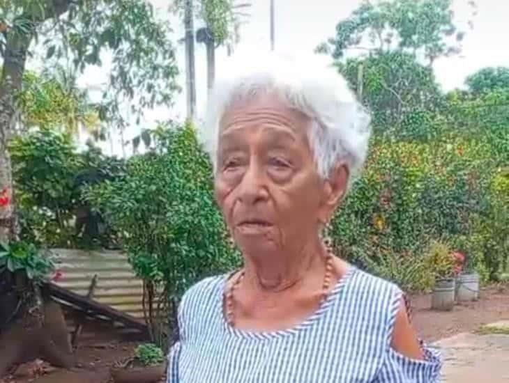 Doña Magaly, una mujer fuerte y alegre a sus 99 años fue testigo del surgimiento de Agua Dulce