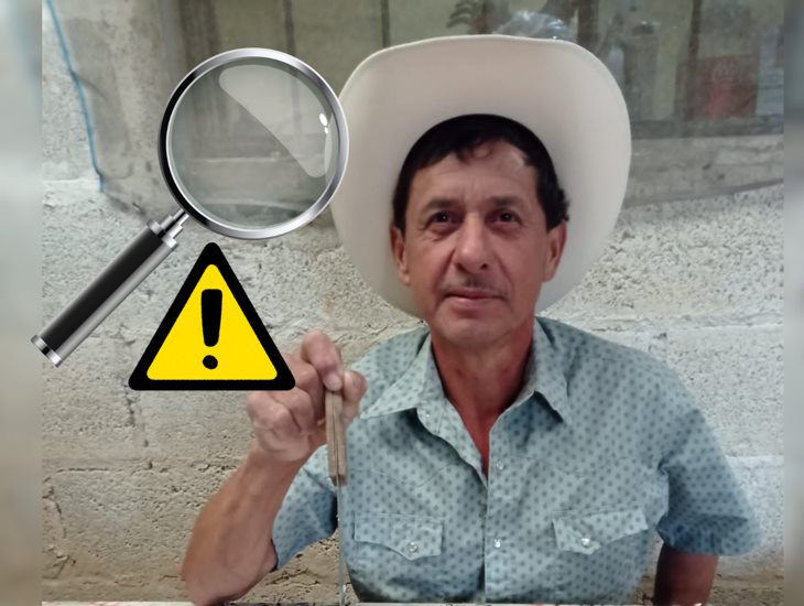 Familiares buscan a Eladio Rodríguez Ruiz, desaparecido en Misantla