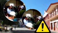 Ejidatarios, encaran a candidato del PRI a la alcaldía de Perote; reclaman se apoderó de terrenos (+Video)