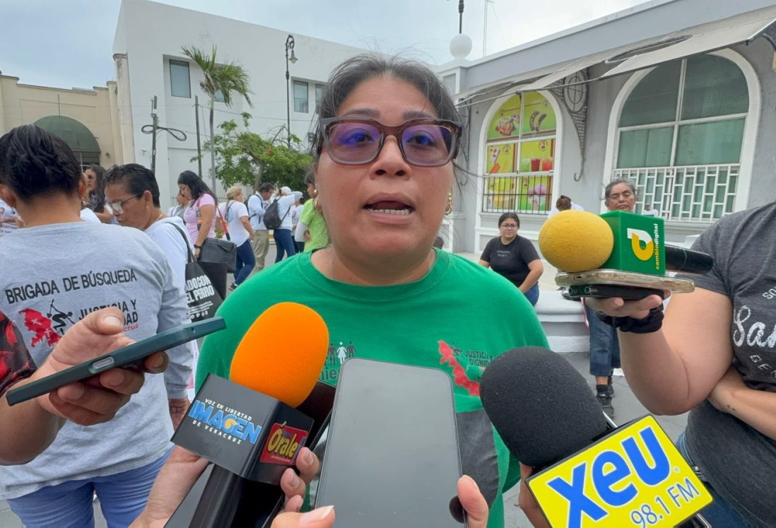Colectivos en Veracruz denuncian que madres buscadoras han sido forzadas a salir del estado