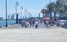 Familias disfrutan el Malecón de Veracruz y artesanías tras el Día de las Madres