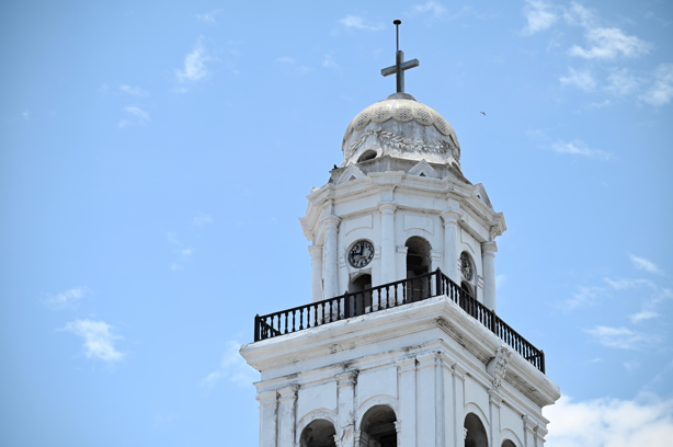 Rehabilitan campanario de la Catedral de Veracruz tras años de deterioro
