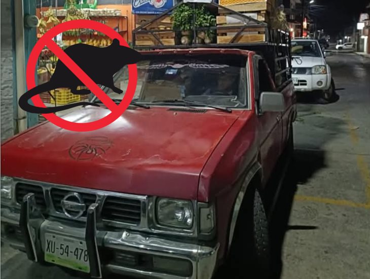 ¡Desapareció! se roban camioneta en el centro de Huatusco 