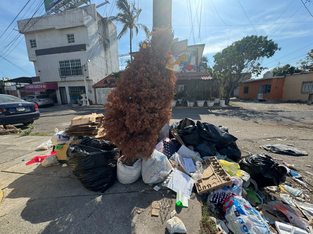 Vecinos de colonia Astilleros denuncian acumulación de basura