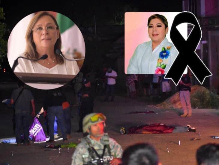 Rocío Nahle lanza advertencia tras crimen de candidata de Morena en Texistepec