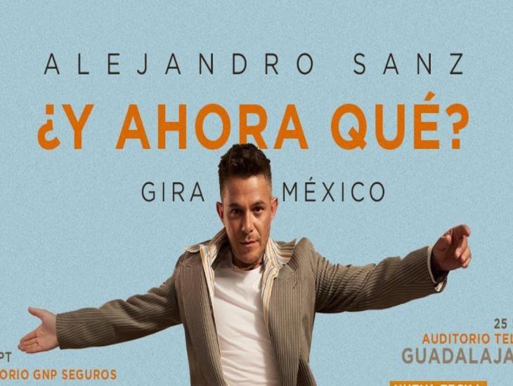 Alejandro Sanz suma fechas en su gira por México