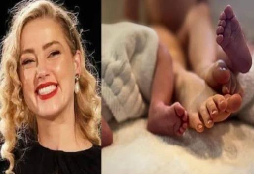 Amber Heard revela a sus gemelos