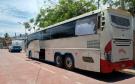 Mientras chofer dormía, roban la batería a autobús turístico en Chachalacas