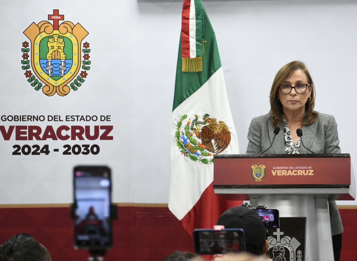 Apoyo federal a gobernadora de Veracruz