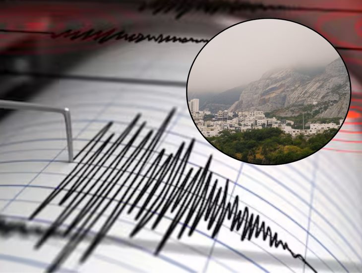 Sismo de magnitud 4.5 sorprende a municipios de Nuevo León