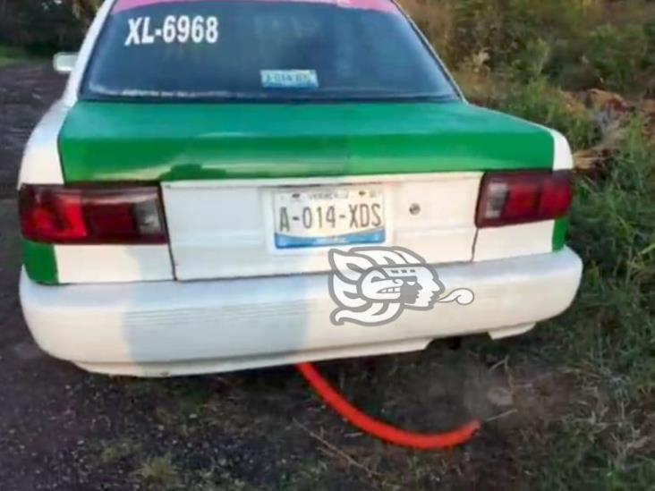 Taxista aparece sin vida dentro de su unidad en zona de Las Ánimas, en Xalapa