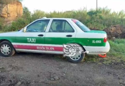 Taxista aparece sin vida dentro de su unidad en zona de Las Ánimas, en Xalapa