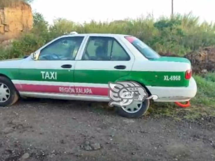 Taxista aparece sin vida dentro de su unidad en zona de Las Ánimas, en Xalapa