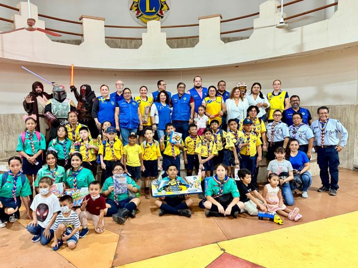 Club de Leones de Veracruz AC en colaboración con PROVEC celebran el Día del Niño