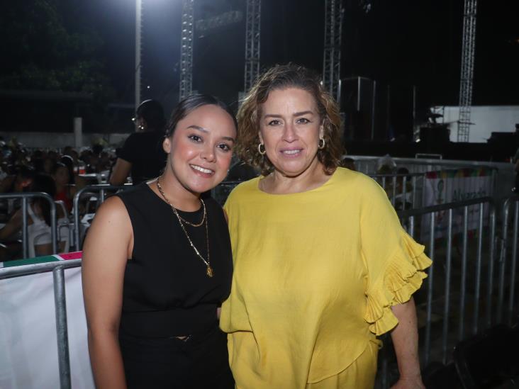 María José presentó su show por primera vez en Alvarado