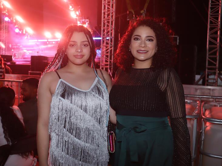 María José presentó su show por primera vez en Alvarado