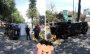 Volcadura de camioneta provoca caos vial en la avenida Araucarias en Xalapa