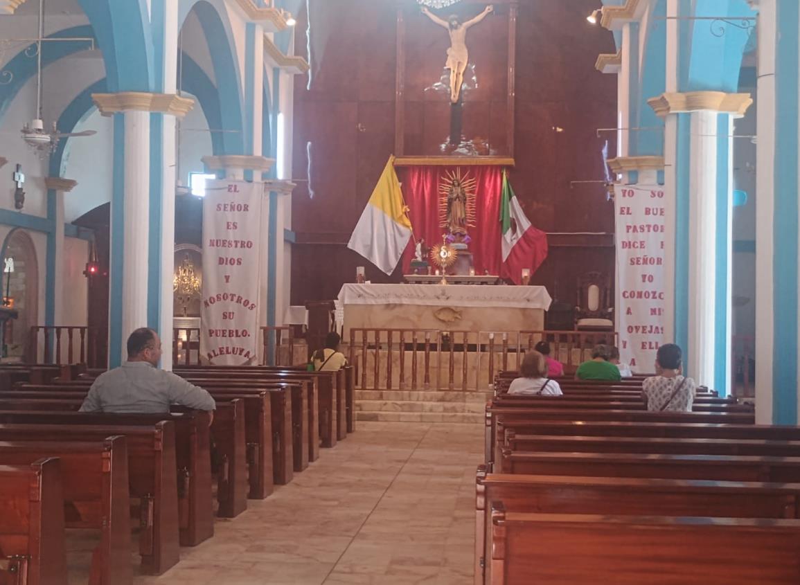 La seguridad y tranquilidad de los nanchitecos deben de reforzarse con oración: Iglesia Católica