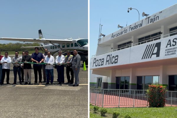 ¡Todo listo! reactivan vuelos comerciales en Aeropuerto El Tajín 