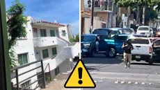 Así captaron en VIDEO cómo se escuchó la balacera en Boca del Río