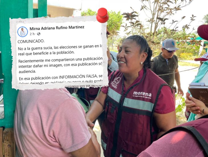 Candidata de Morena en Sayula, denuncia campaña sucia