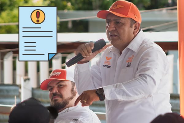 Candidato de MC acusa hostigamiento policial en Ixhuatlán del Sureste