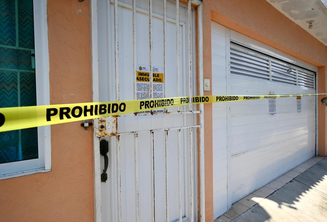 Fiscalía coloca sellos en inmueble asegurado tras balacera en Boca del Río