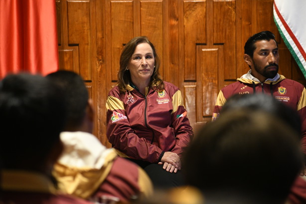 Niega Rocío Nahle vínculo con empresarios ligados a contratos en Salud