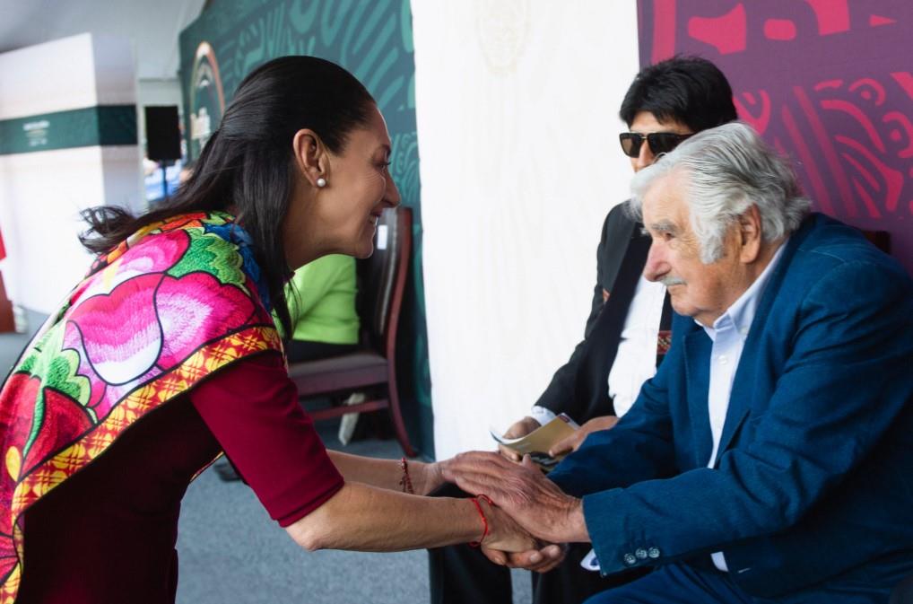 Pepe Mujica, ejemplo para América Latina y el mundo entero: Claudia Sheinbaum
