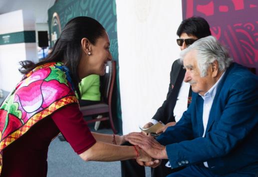 Pepe Mujica, ejemplo para América Latina y el mundo entero: Claudia Sheinbaum