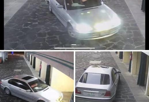 Buscan a conductor de BMW por insólito robo en un motel en Xalapa