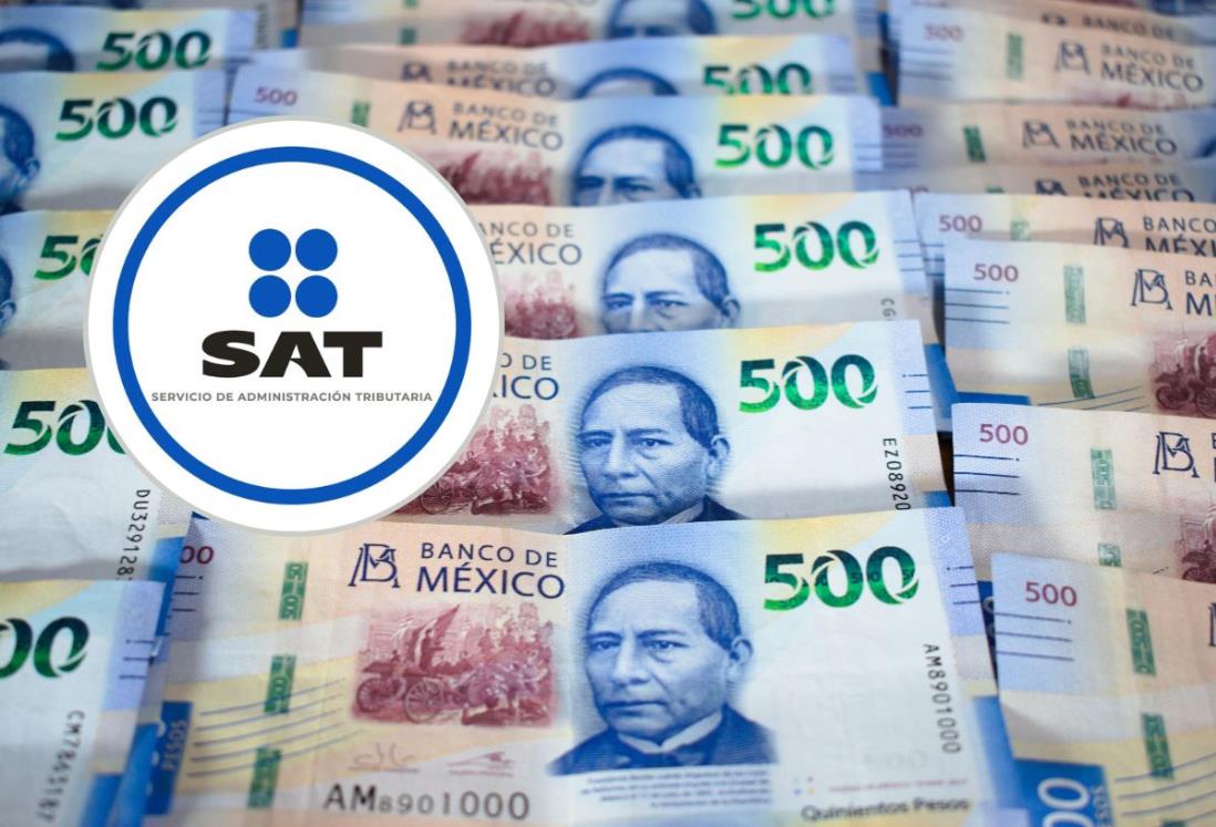 SAT rompe récord y recauda 2.1 billones de pesos en primer cuatrimestre de 2025 