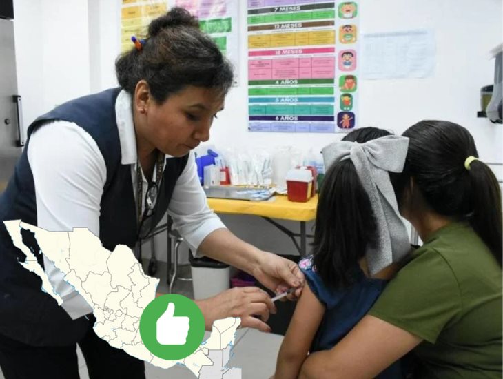 México supera meta en la primera Semana Nacional de Vacunación; con 142% de cobertura