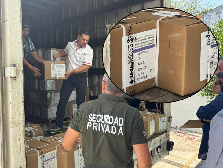 Llegan 348 mil boletas para elección del Poder Judicial en Poza Rica (+Video)