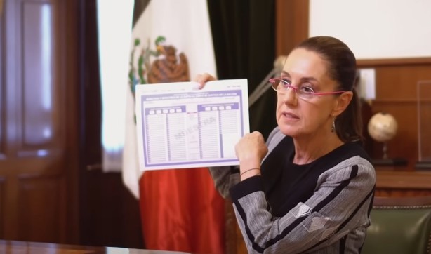 Claudia Sheinbaum explica a los mexicanos cómo votar en la próxima elección judicial |VIDEO